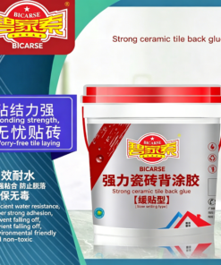 High-Strength Tile Backing Adhesive Coating – Extended Open Time Type