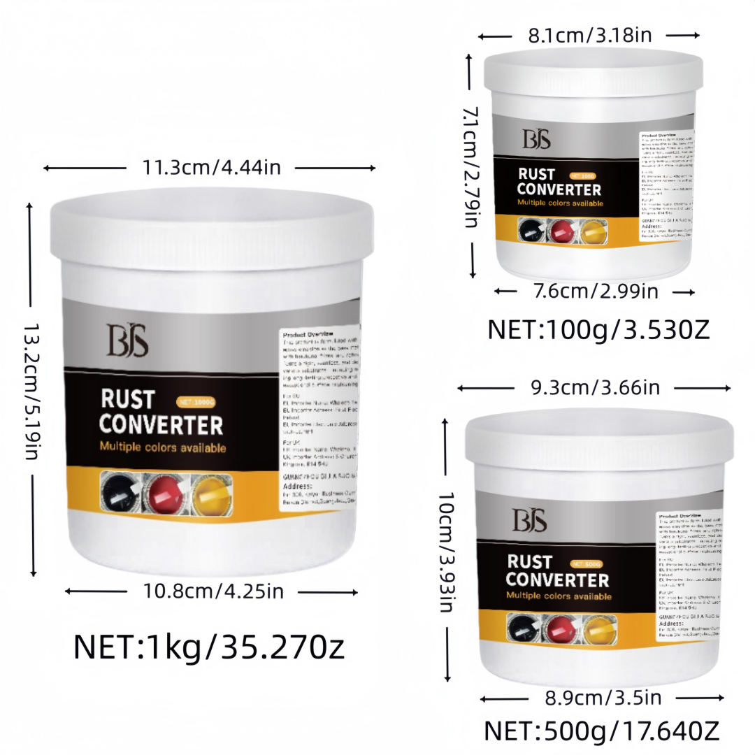3-in-1 Rust Converter Primer & Color Changing Anti-Rust Coating