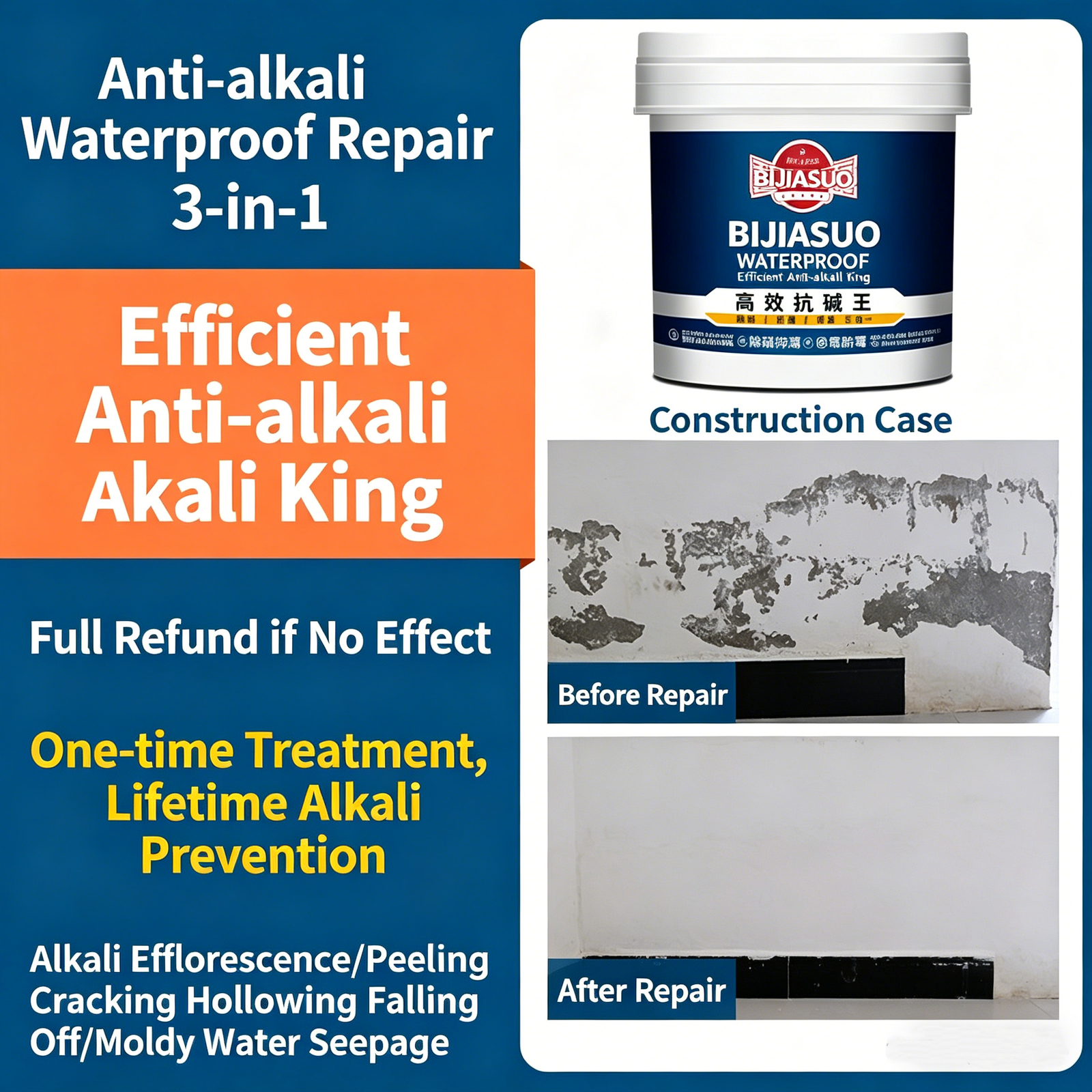 High-Efficiency Anti-Alkali Architectural Coating