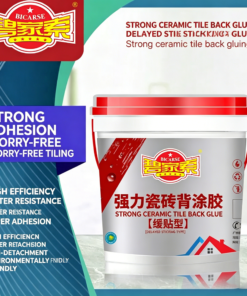 High-Strength Tile Back Coating Adhesive Delayed-Set Type