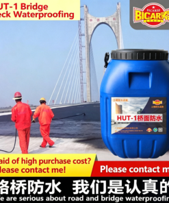 HUT-1 Polymer-Modified Bitumen Waterproofing Coating for Roads & Bridges