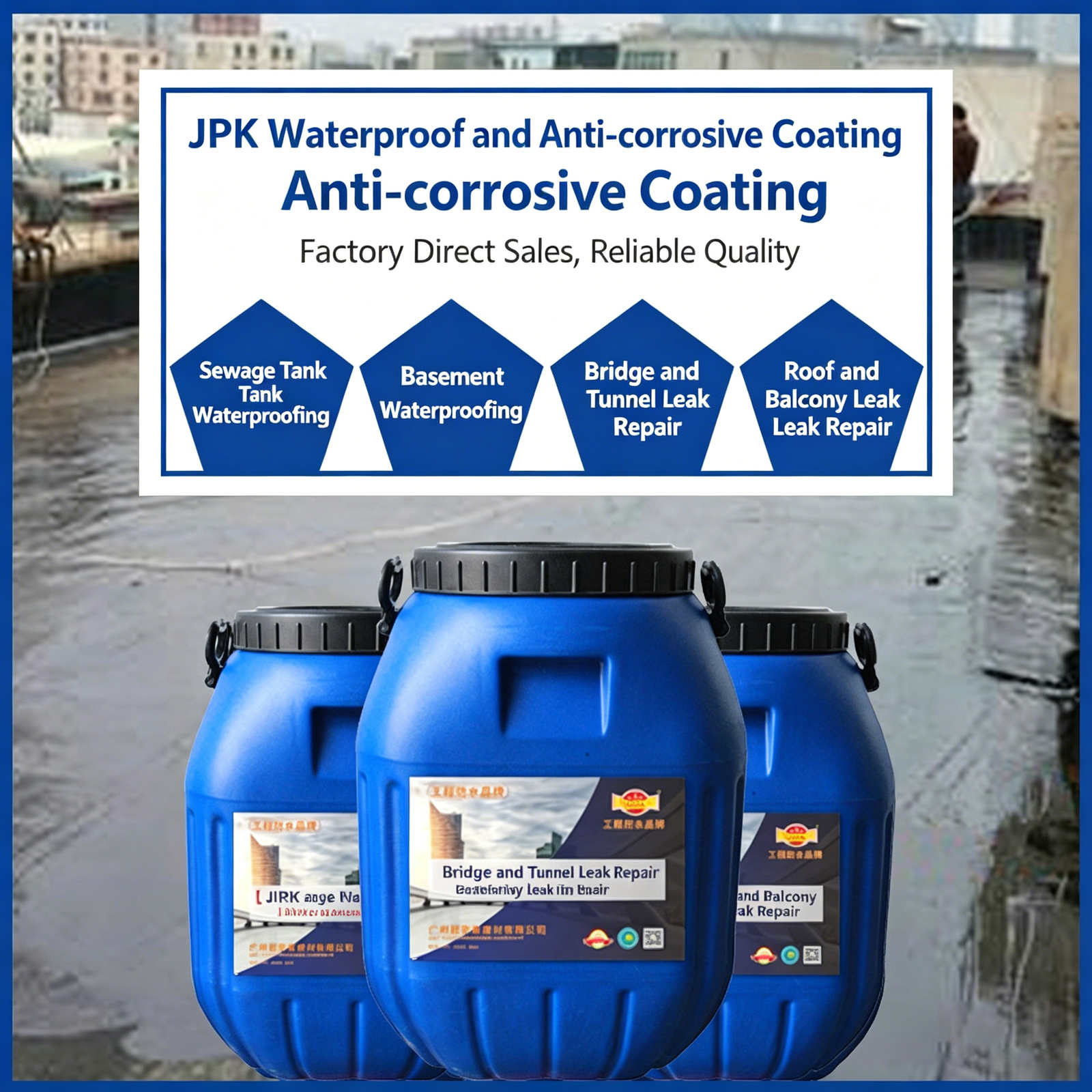 JRK 3-in-1 Integrated Anti-Corrosion Coating
