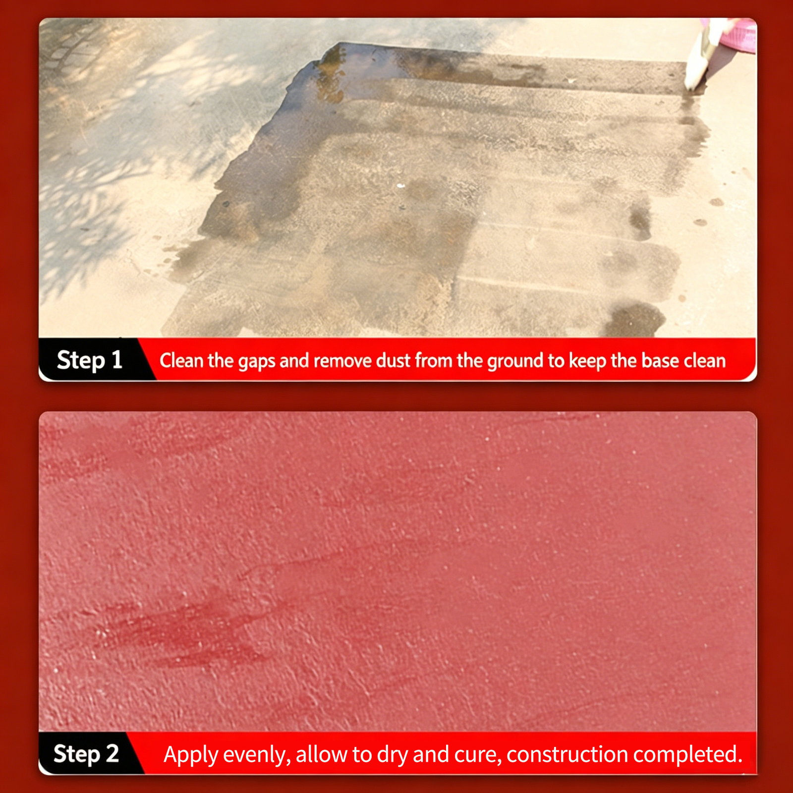 Red Rubber Roofing Waterproof Coating - 图片 4