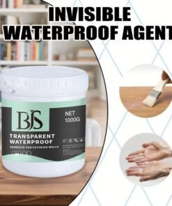 Crystal-Clear Waterproof Coating for Walls, Tiles & Stone