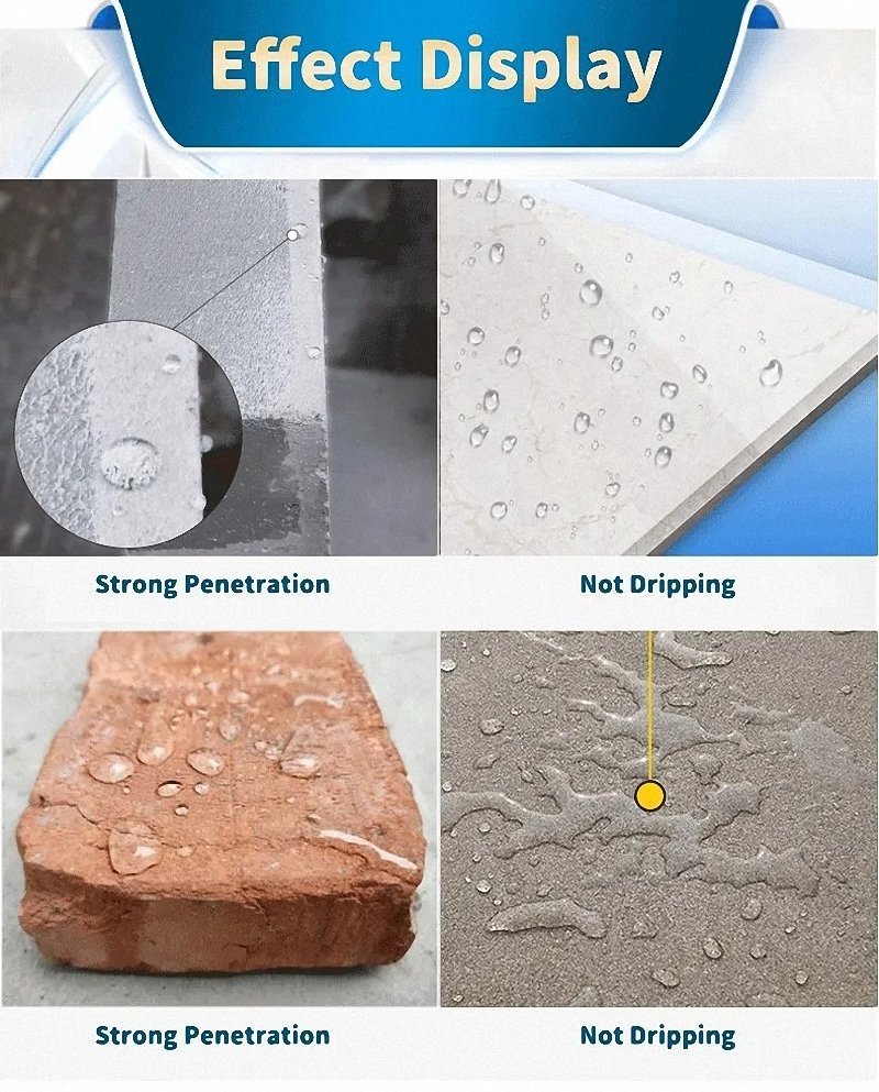 JBS-802 Nano Penetrating Waterproof Agent for Exterior Tiles, Cement & Marble - 图片 3