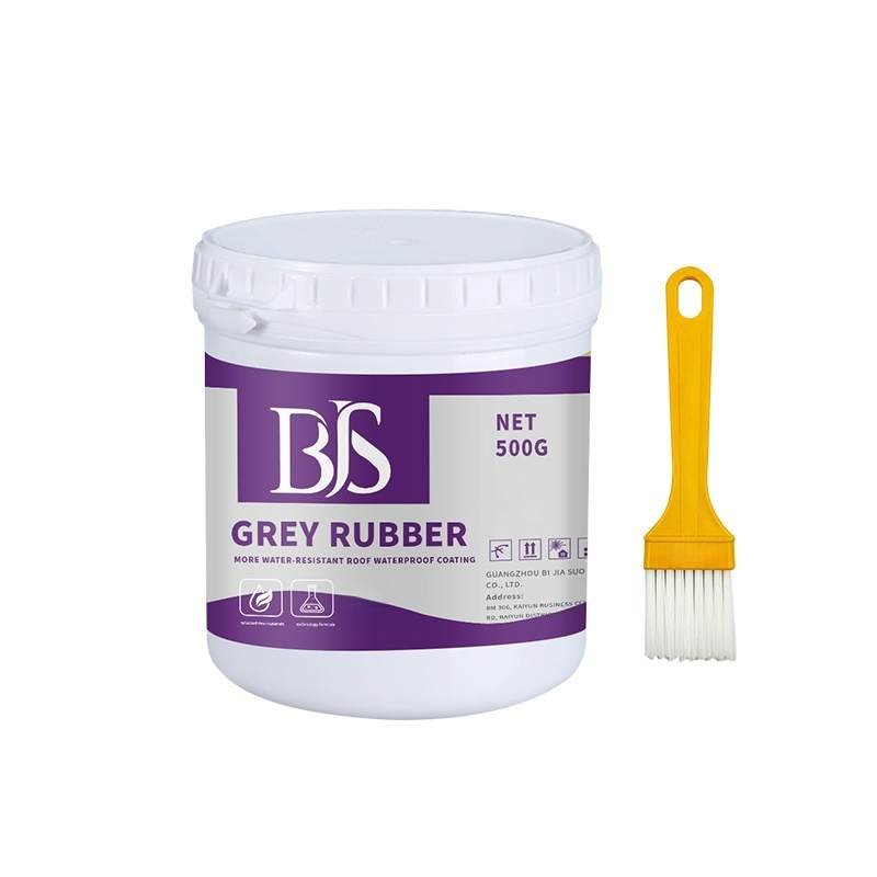 Gray Heat-Resistant Silicone Rubber Waterproof Coating for Building Walls & Roofs - 图片 3