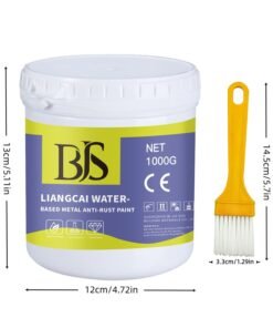 Water-Based Metal Anti-Rust Paint for Steel Structure Pipeline Surface Durable Protection