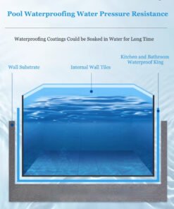 Alternative view of BJS-108 Kitchen & Bathroom Waterproofing Coating
